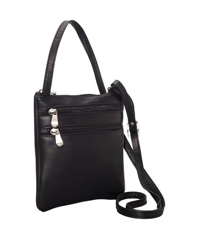 Donne Leather Two Crossbody Minibag