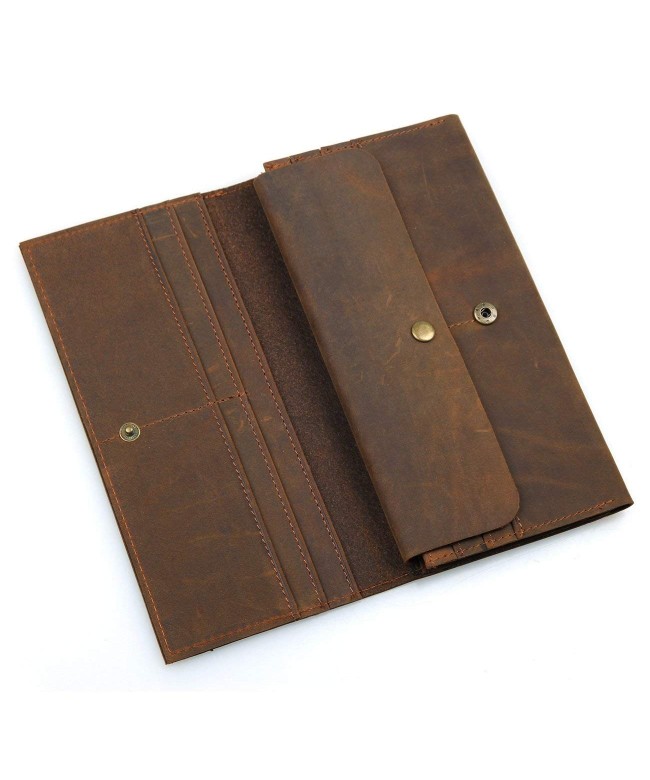 HASFINE Vintage Leather Passport Genuine