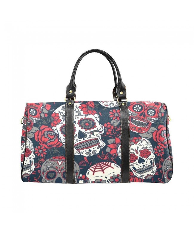 Flowers Travel Waterproof Weekend Luggage