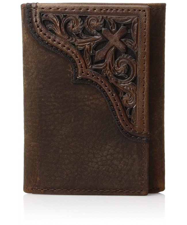 Ariat Corner Trifold Western Wallet