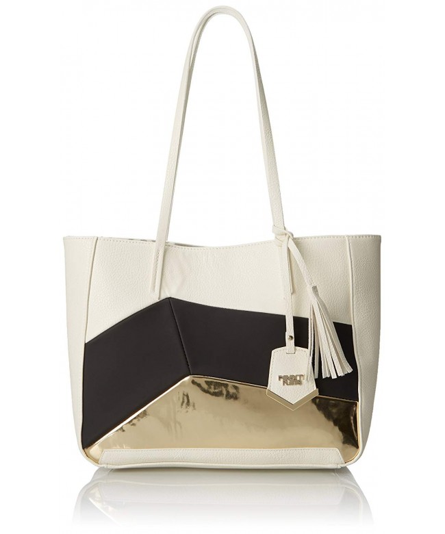 POVERTY FLATS Panel Shopper Tote