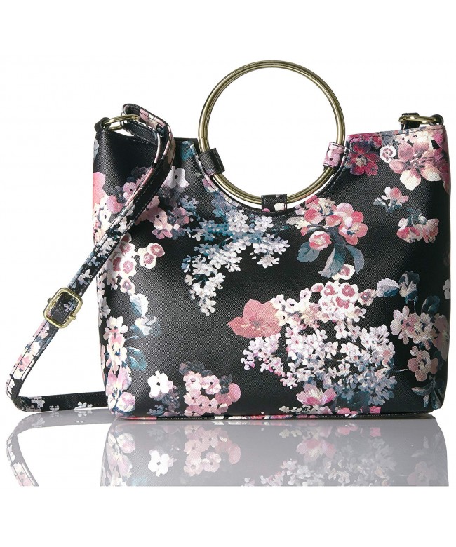 T Shirt Jeans Floral Ring Bag