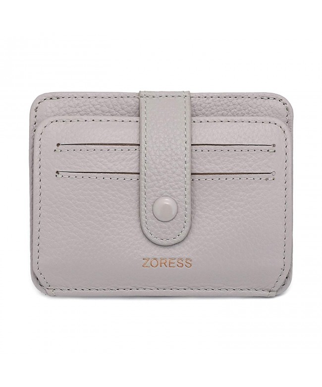 ZORESS Womens Leather Blocking Credit