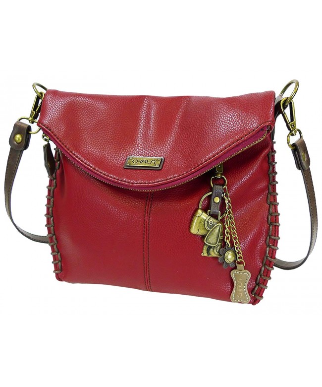 Chala Charming Crossbody Zipper Metal