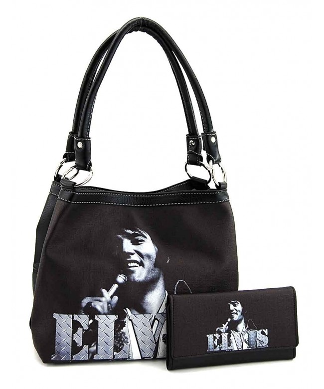 Elvis Presley Medium Handbag Smiling