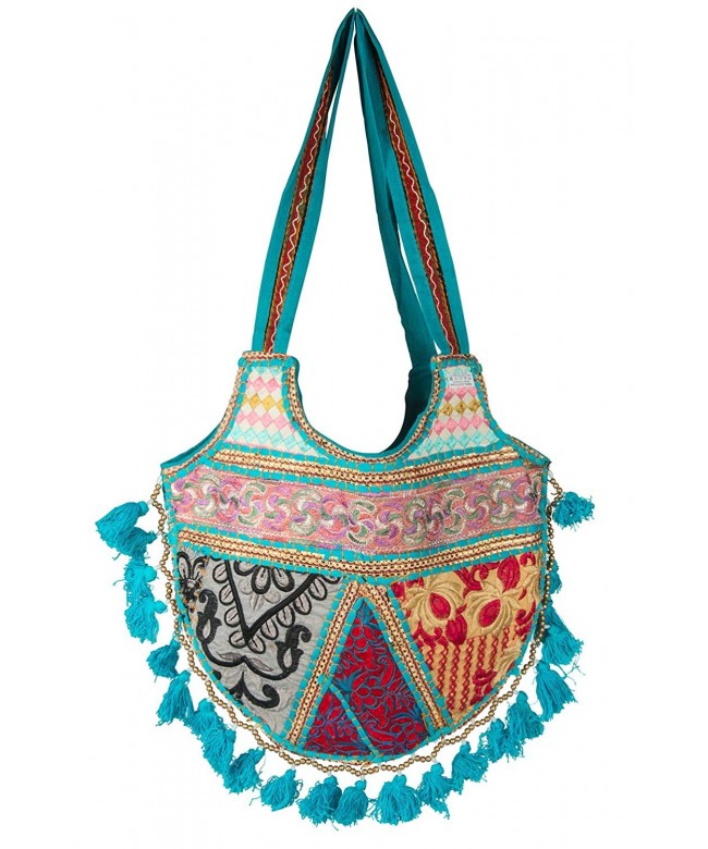 Tribe Azure Shoulder Colorful Handmade