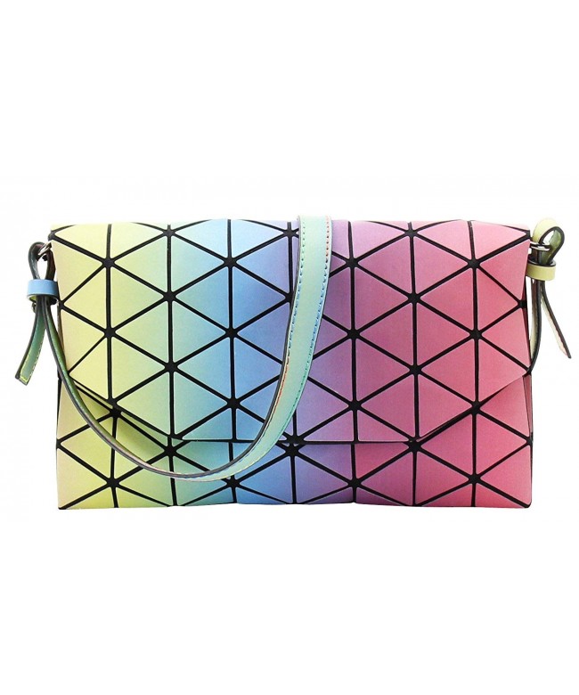 Geometric Shard Lattice Crossbody MULTI