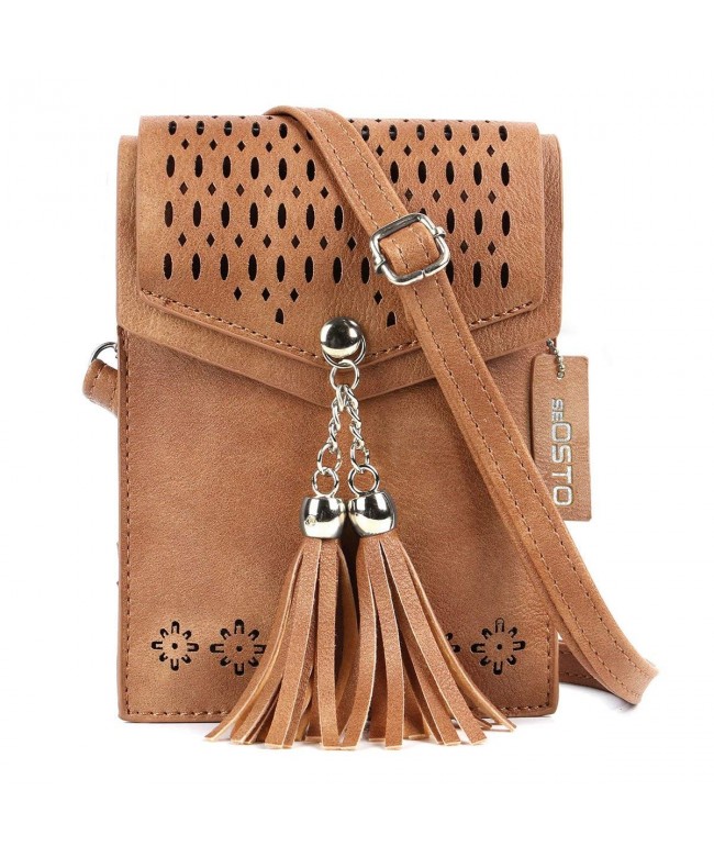 Women Crossbody seOSTO Tassel Wallet