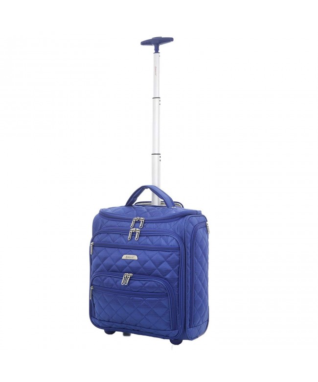 Aerolite Wheeled Trolley Luggage Midnight