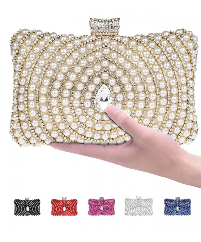 Metallic Sparkling Rhinestone Minaudiere Interlayer