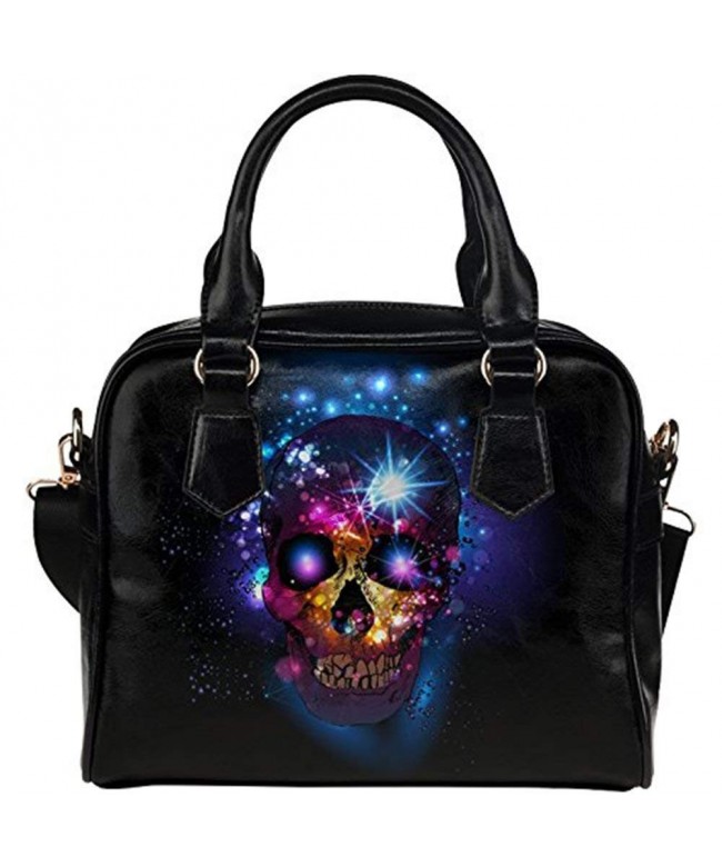 InterestPrint Womens Leather Shoulder Handbag