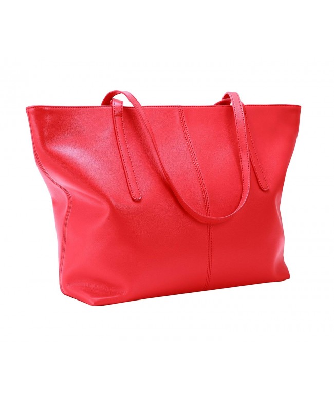 Womens Leather Handbags Shoulder Red R044