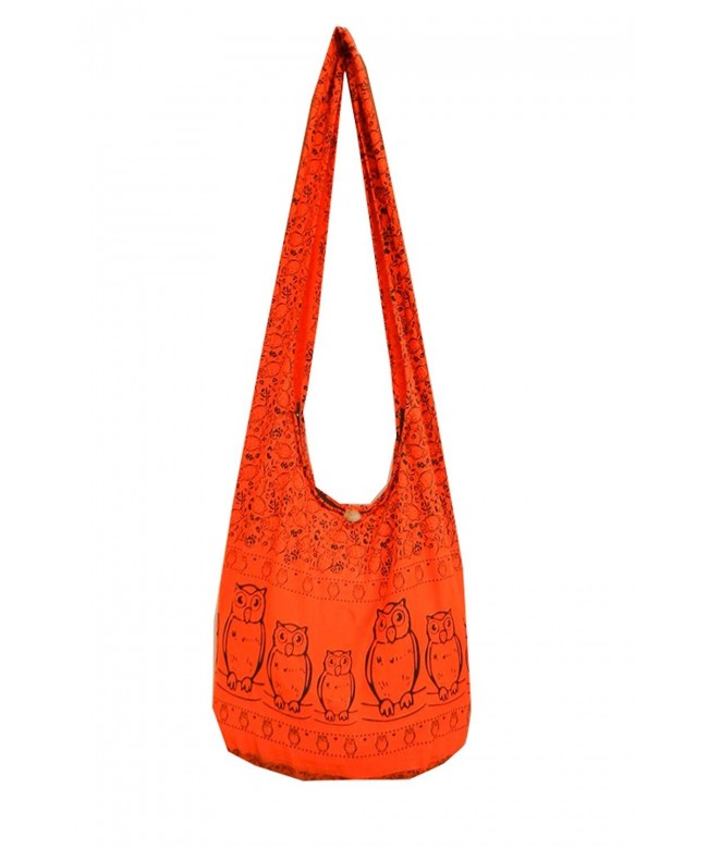 Hippie Sling Shoulder Messenger Orange