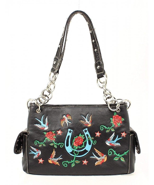 Blazin Roxx Womens Embroidered Satchel