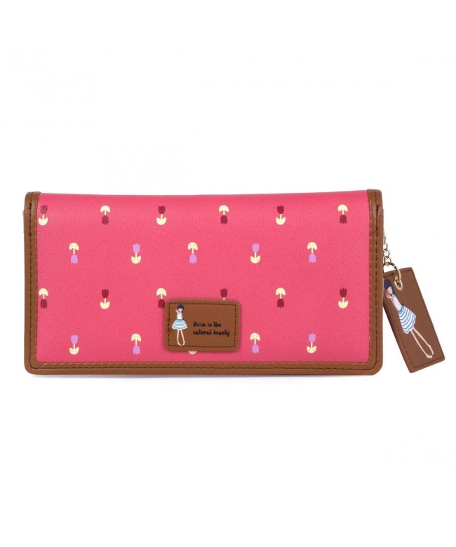 Damara Womens Leather Practical Watermelon