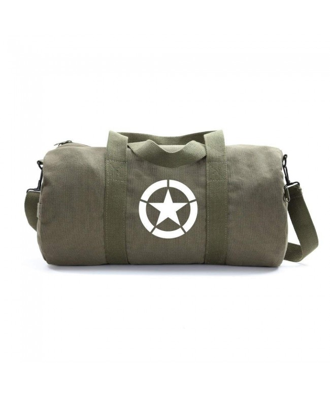 Military Army Heavyweight Canvas Duffel