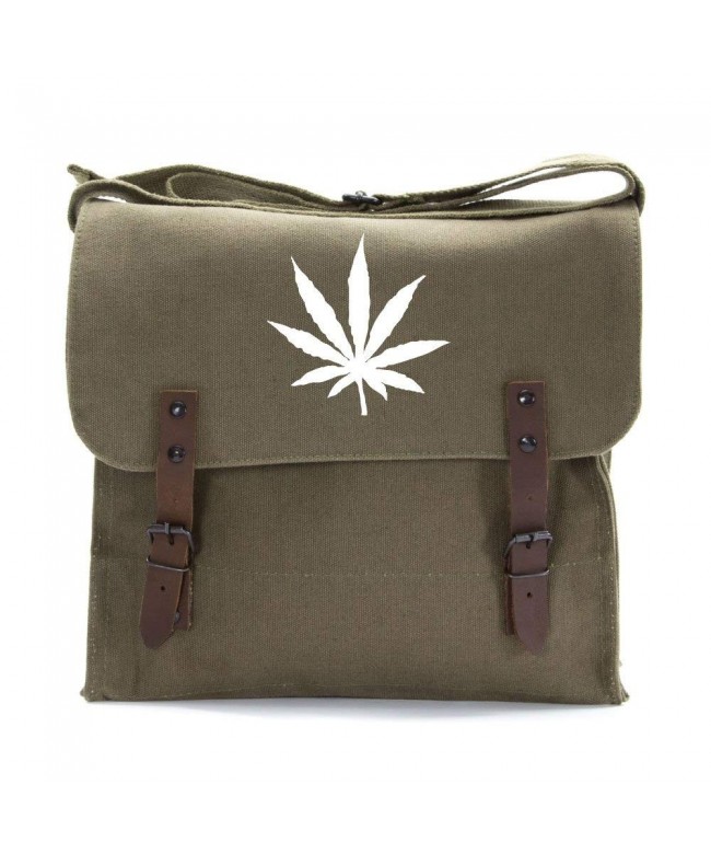 Marijuana Heavyweight Canvas Medic Shoulder