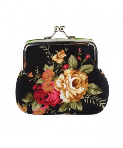 SMTSMT Women Vintage Flower Wallet