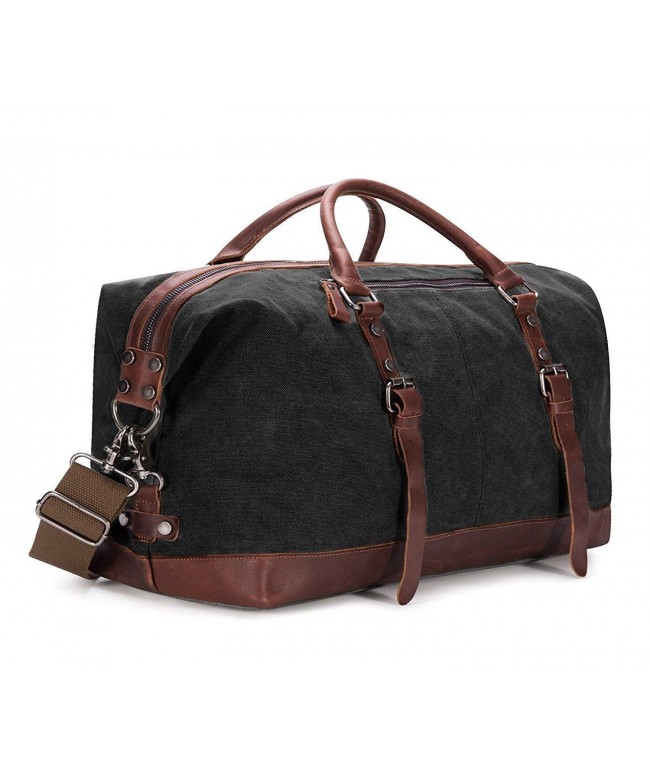 BAOSHA Oversized Leather Weekender Overnight