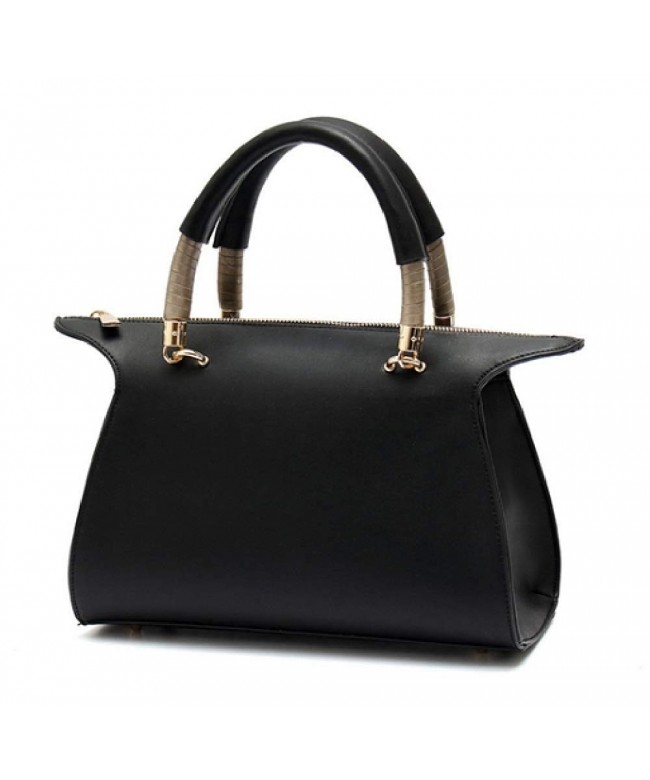 Modern Classic Structured Handle Satchel