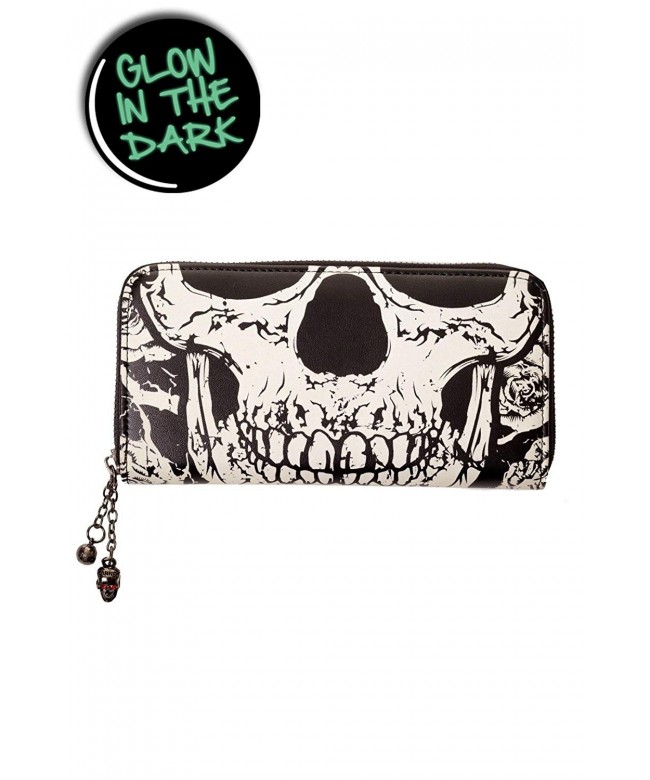 Banned Black Skull Face Wallet