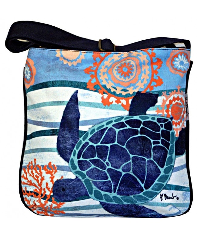 Seaside Treasures Turtle Messenger Shoulder