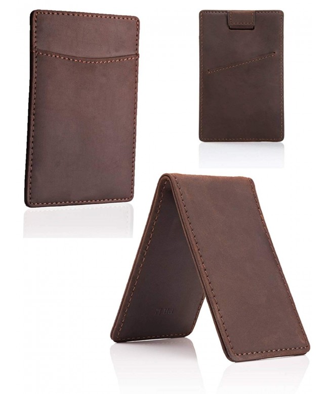 Leather Minimalist Wallet Holder Money