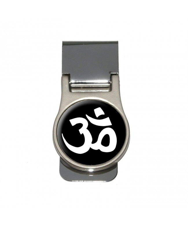 Om Aum Yoga Money Clip