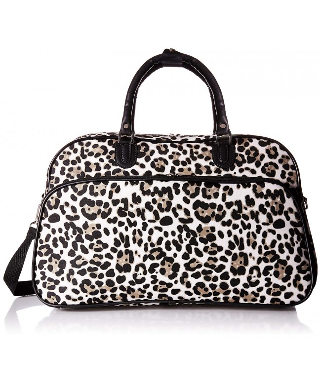 World Traveler 21 Inch Shoulder Leopard