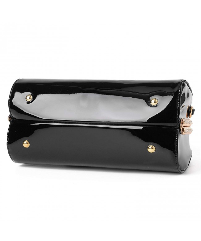 formal black purse