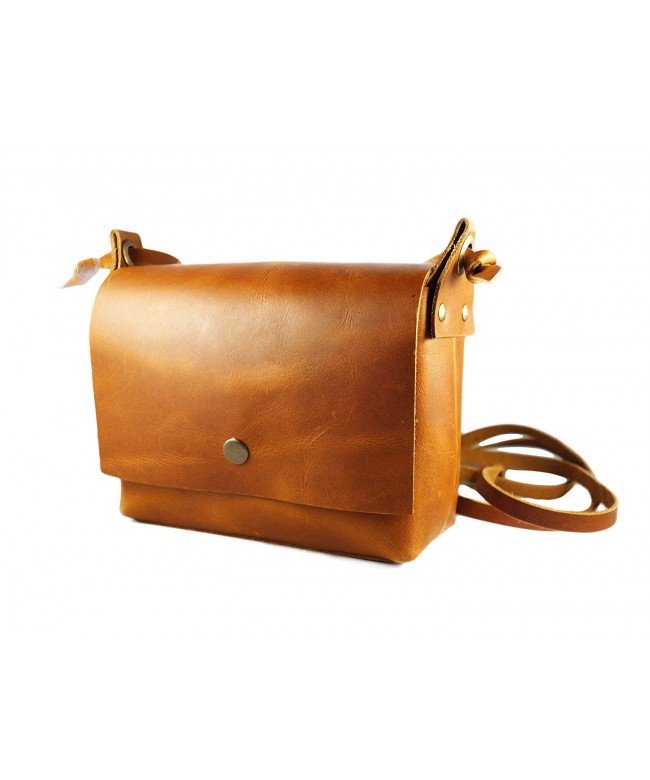 Genuine Leather Crossbody Women Vintage