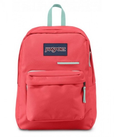 JanSport Digibreak Backpack Coral Dusk