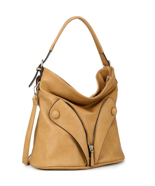 Dasein Zipped Jacket Shoulder Handbag