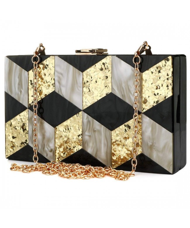 Acrylic Clutch Evening Handbags Crossbody